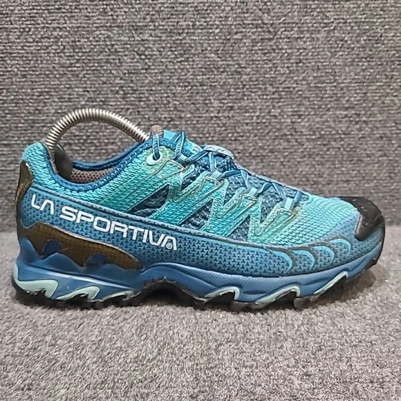 La Sportiva Ultra Raptor Trail Women's US 9 Hiking Running Shoes Blue - Picture 11 of 13